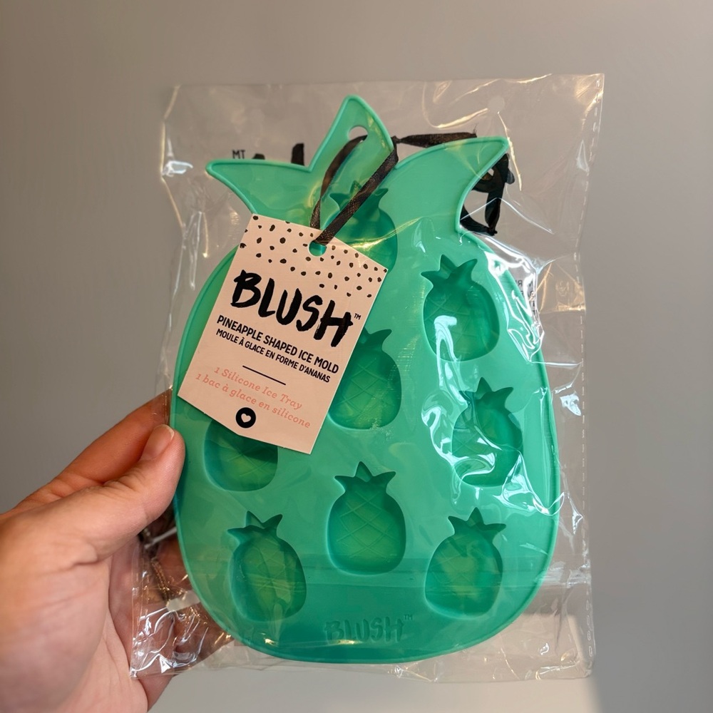 Blush Green Pineapple Ice Mold